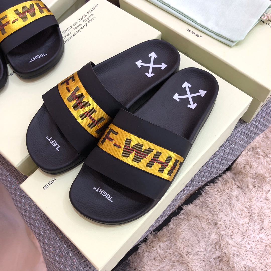 Off White Slides - DopestKickz