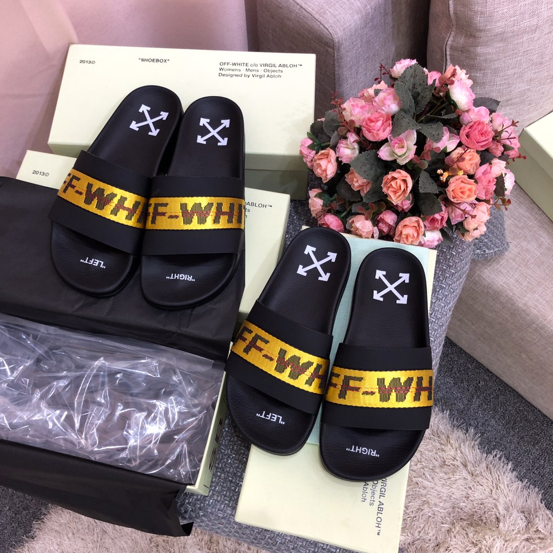 Off White Slides - DopestKickz