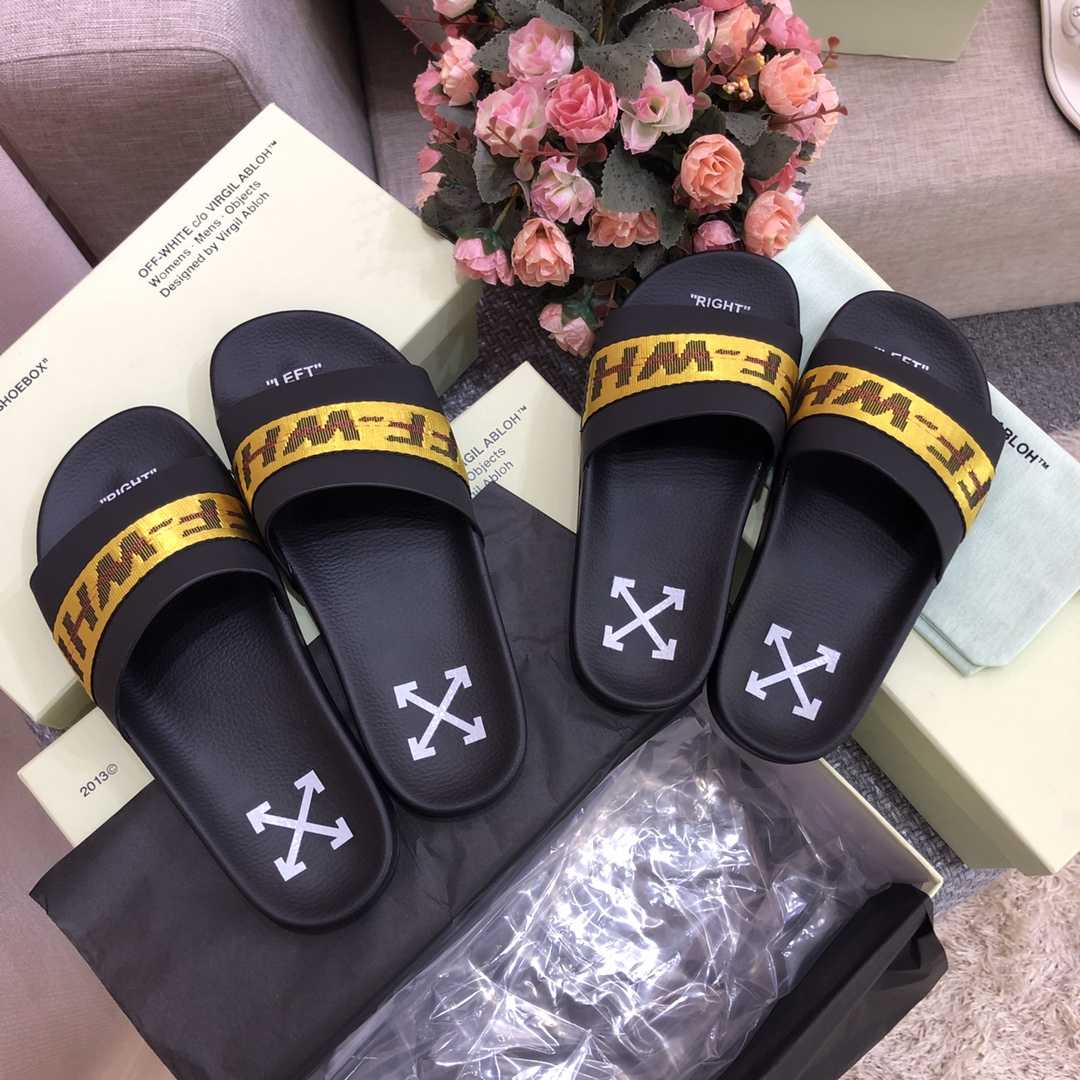 Off White Slides - DopestKickz