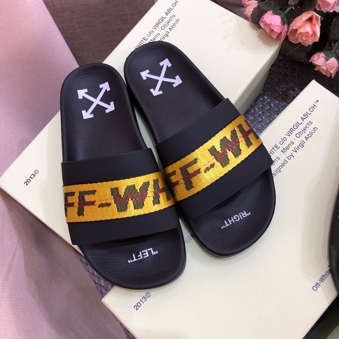 Off White Slides - DopestKickz