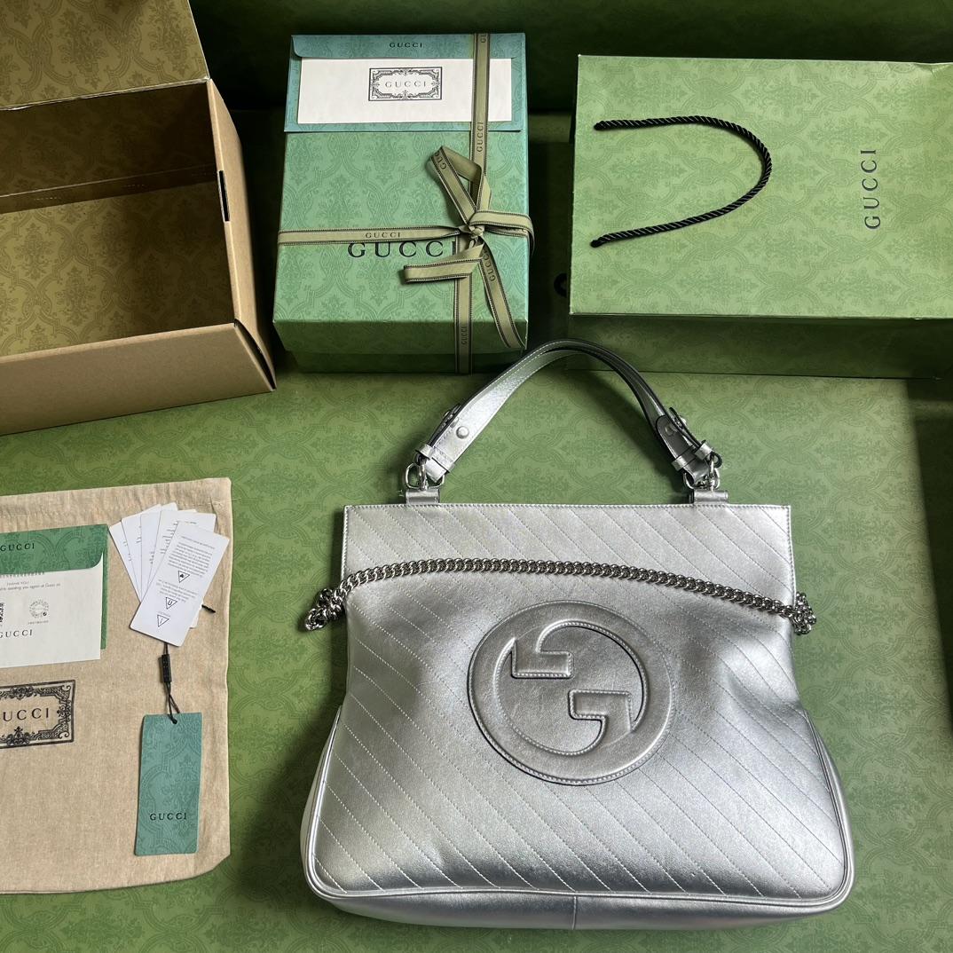 Gucci Blondie Medium Tote Bag (34.5x 41x 8cm) - DopestKickz