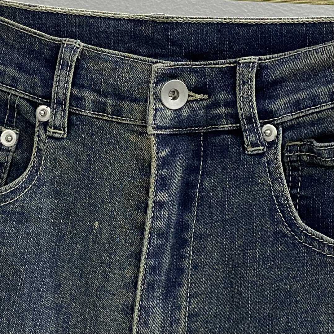Rick Owens Drkshdw Blue Bolan Bootcut Jeans - DopestKickz