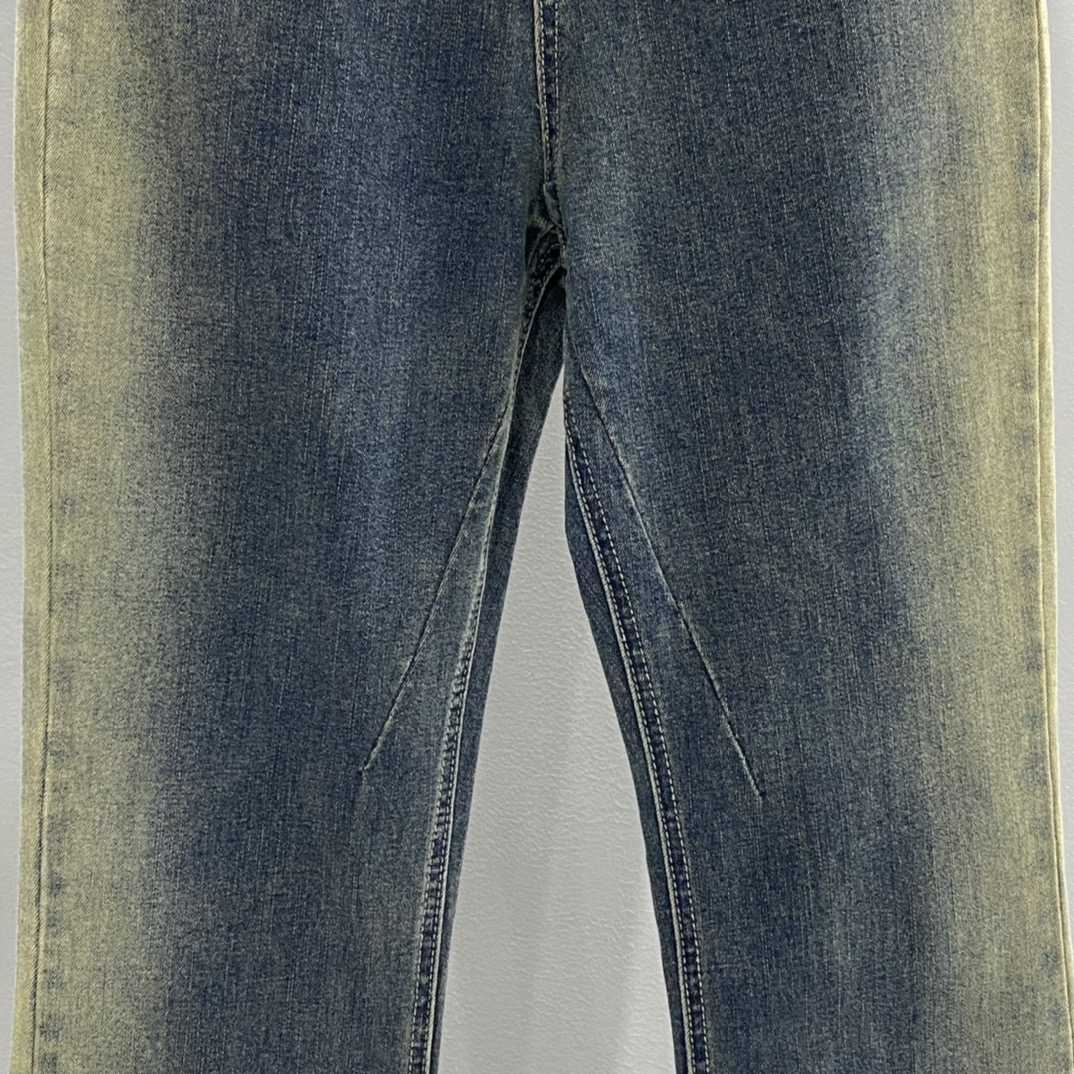 Rick Owens Drkshdw Blue Bolan Bootcut Jeans - DopestKickz