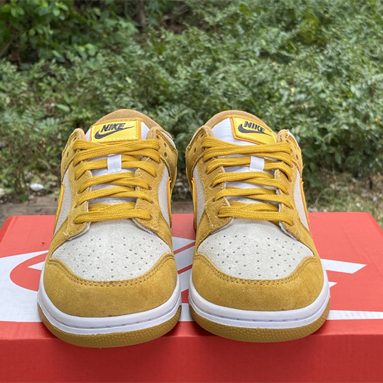Nike Dunk Low WMNS “Gold Suede” Sneaker       DV7411-200 - DopestKickz