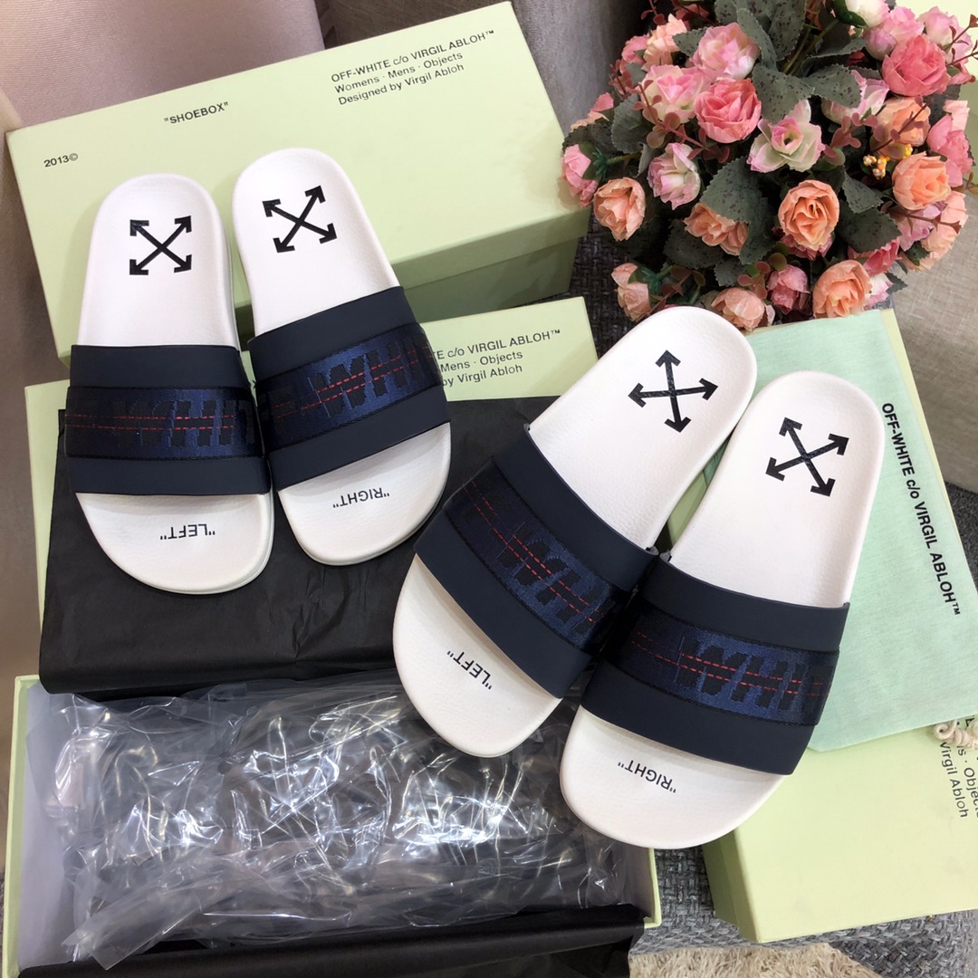 Off White Slides - DopestKickz