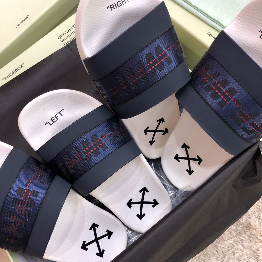 Off White Slides - DopestKickz