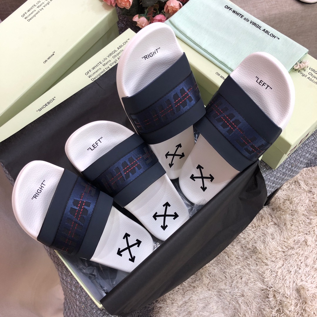 Off White Slides - DopestKickz