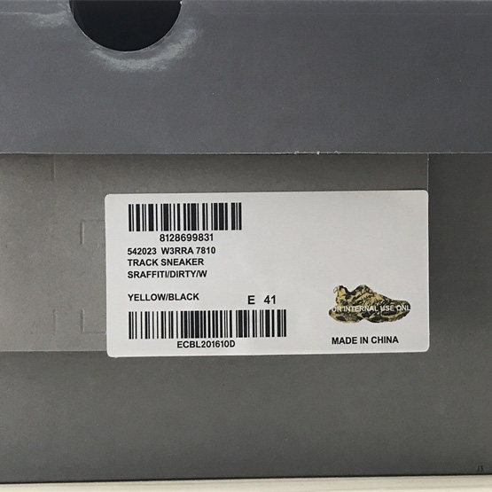 Balenciaga Track Graffiti Sneaker In Yellow - DopestKickz