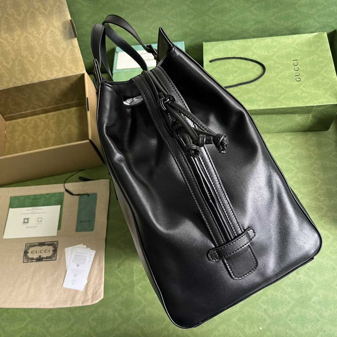 Gucci Large Tote Bag With Tonal Double G (47-36-24cm) - DopestKickz