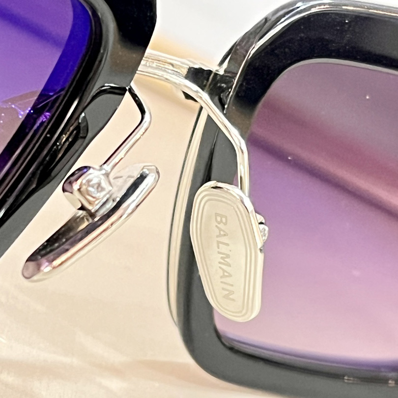 Balmain Admirable Rectangle-frame Sunglasses   BPS-130 - DopestKickz