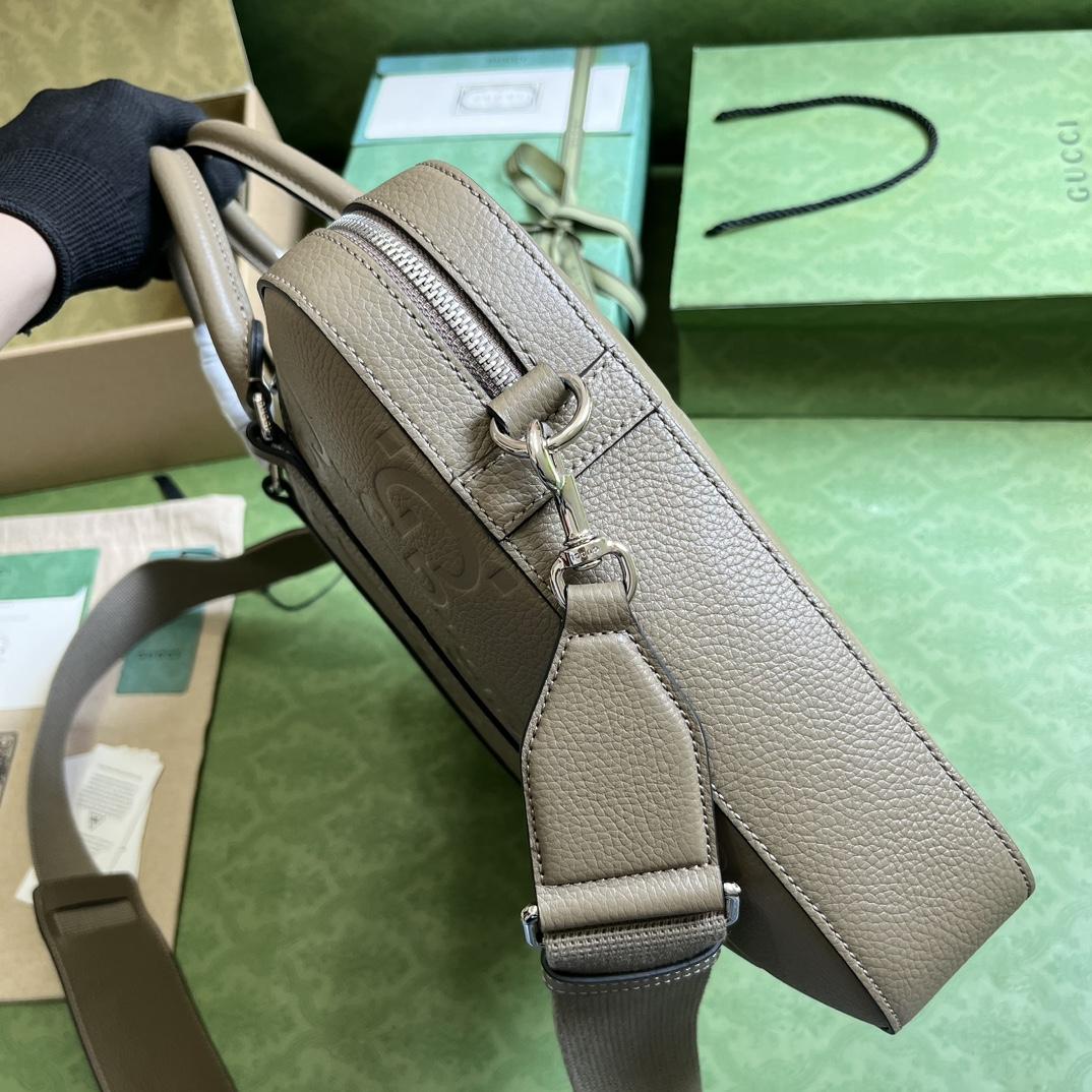 Gucci Jumbo GG Briefcase (40×29×6cm) - DopestKickz