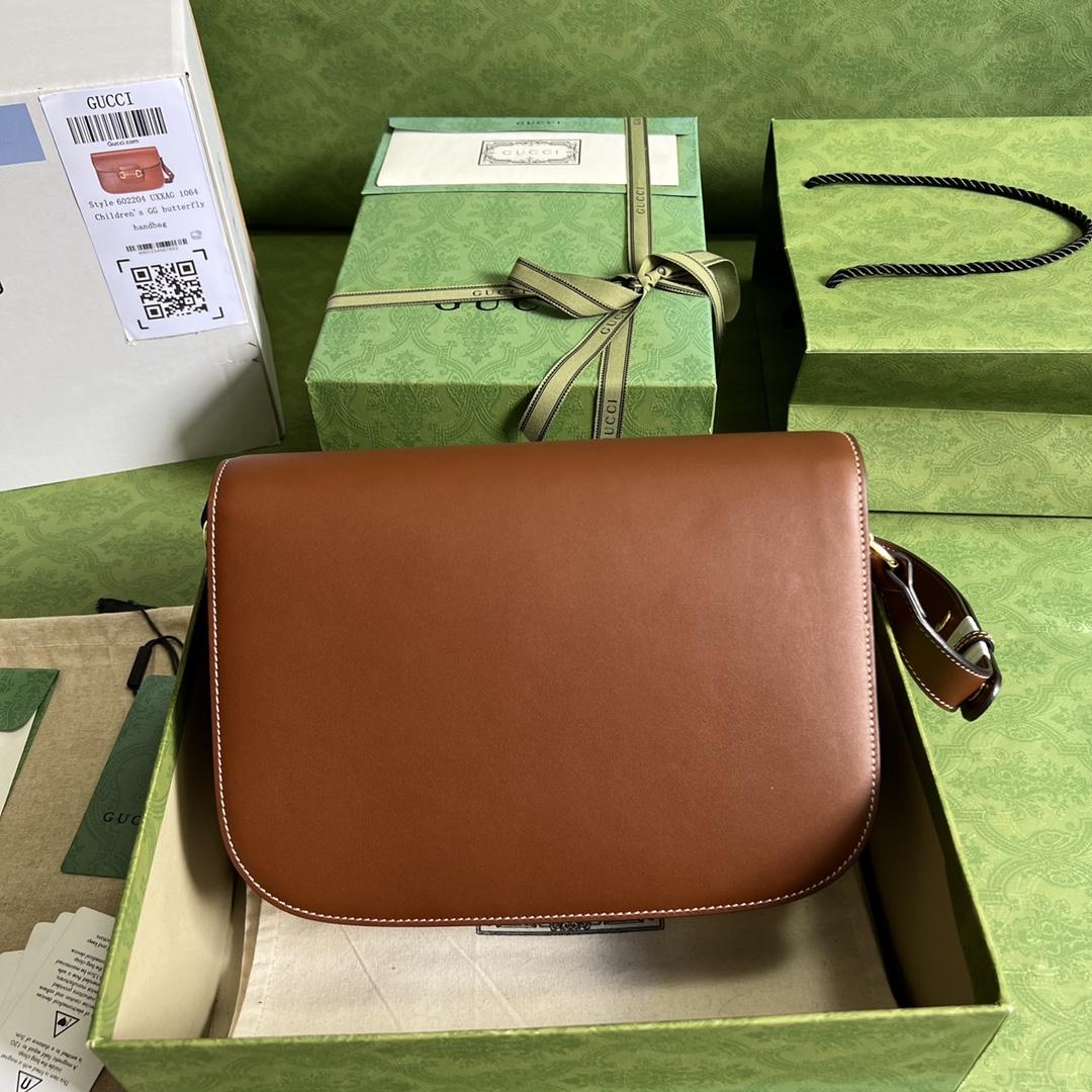 Gucci Horsebit 1955 Shoulder Bag(25-18-8cm)    - DopestKickz