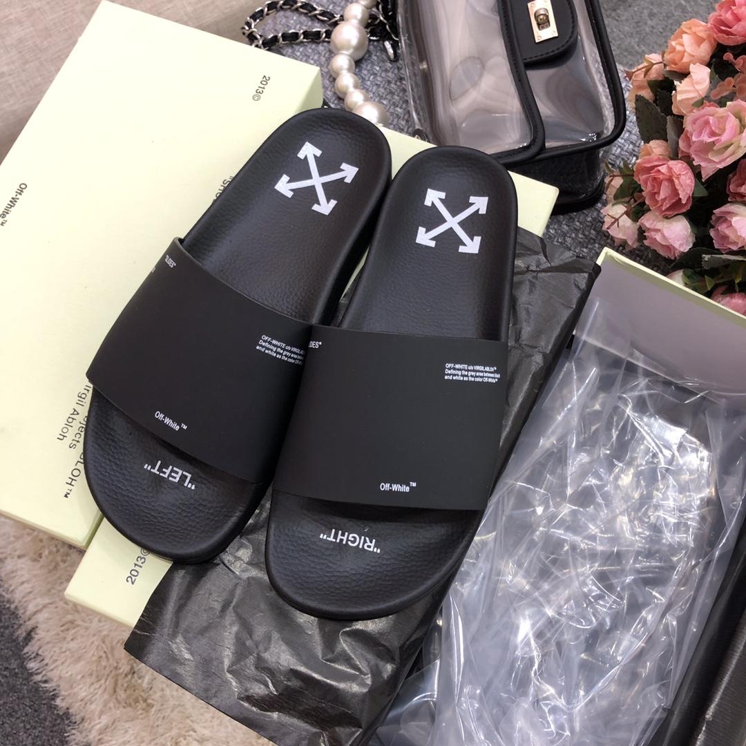 Off White C/O Virgil Abloh Slides - DopestKickz