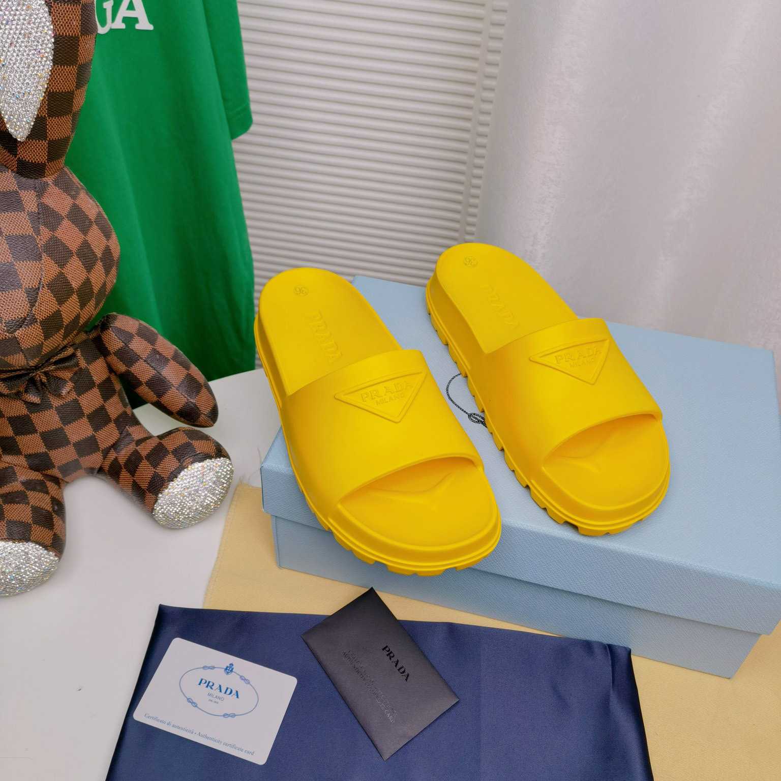 Prada Rubber Slides - DopestKickz