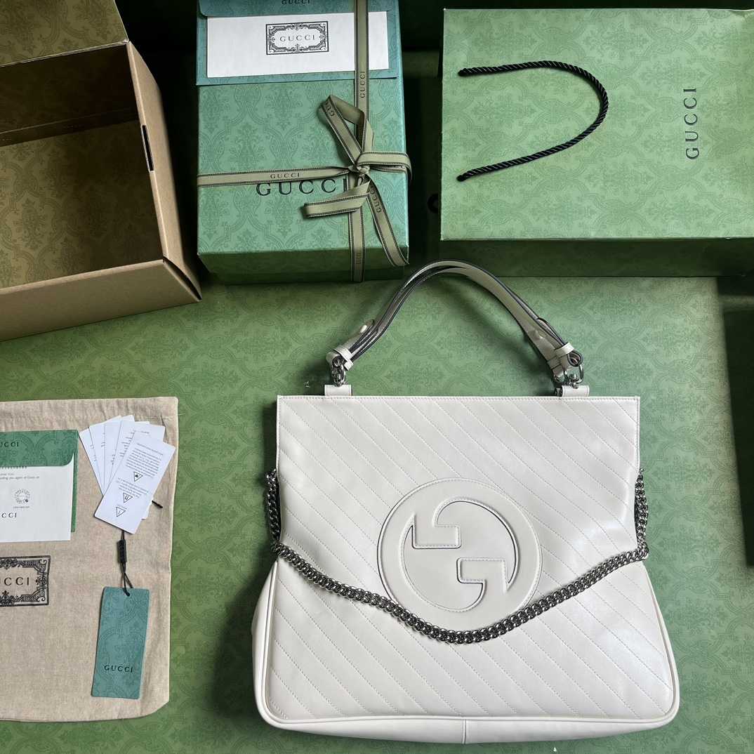 Gucci Blondie Medium Tote Bag (34.5x 41x 8cm) - DopestKickz