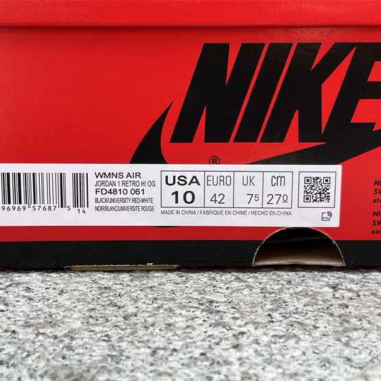 Air Jordan 1 High OG WMNS “Satin Bred” Sneaker     FD4810-061 - DopestKickz