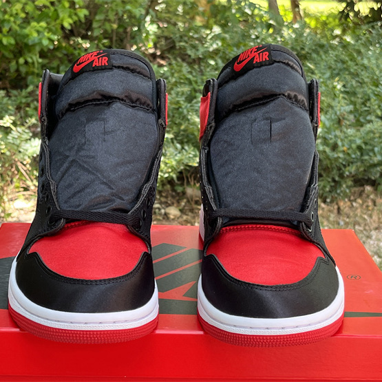 Air Jordan 1 High OG WMNS “Satin Bred” Sneaker     FD4810-061 - DopestKickz