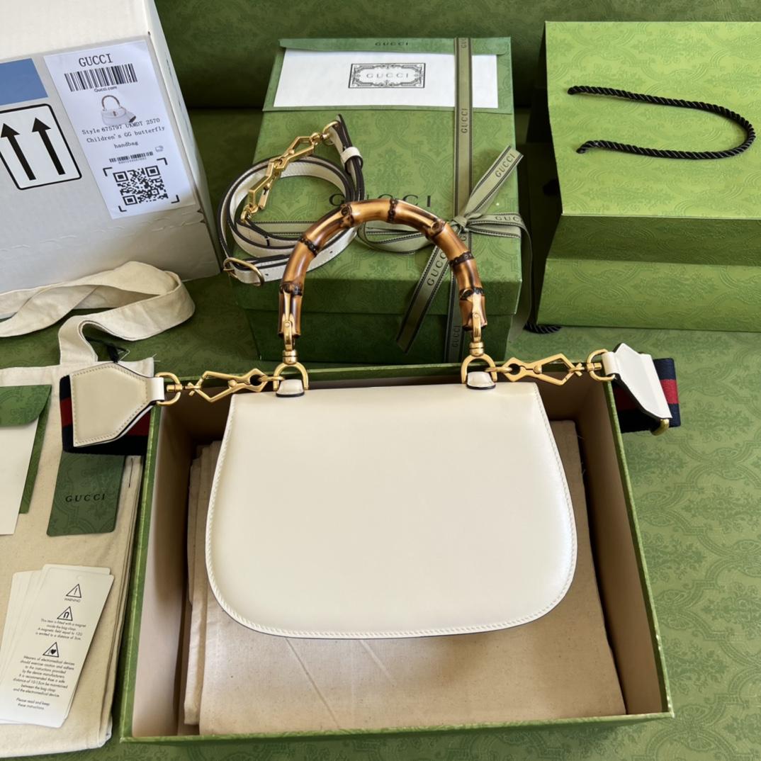 Gucci Bamboo 1947 Small Top Handle Bag (21-15-7cm) - DopestKickz