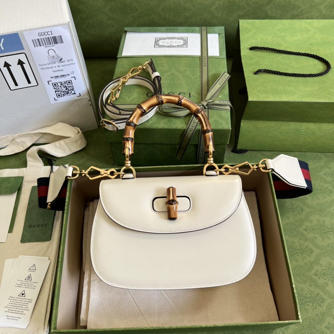 Gucci Bamboo 1947 Small Top Handle Bag (21-15-7cm) - DopestKickz