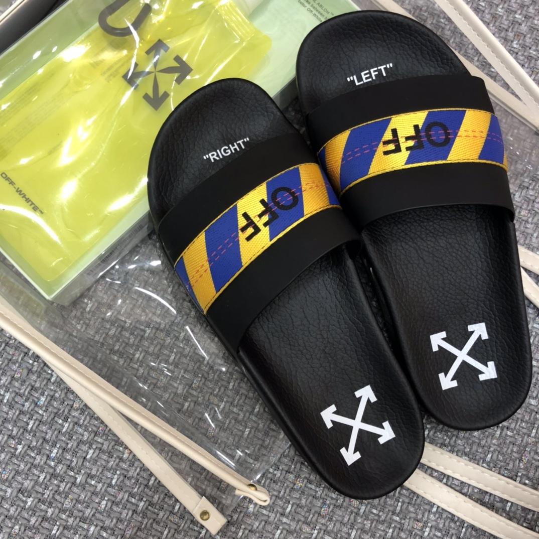 Off White Slides - DopestKickz