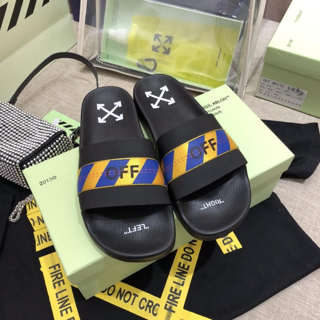 Off White Slides - DopestKickz