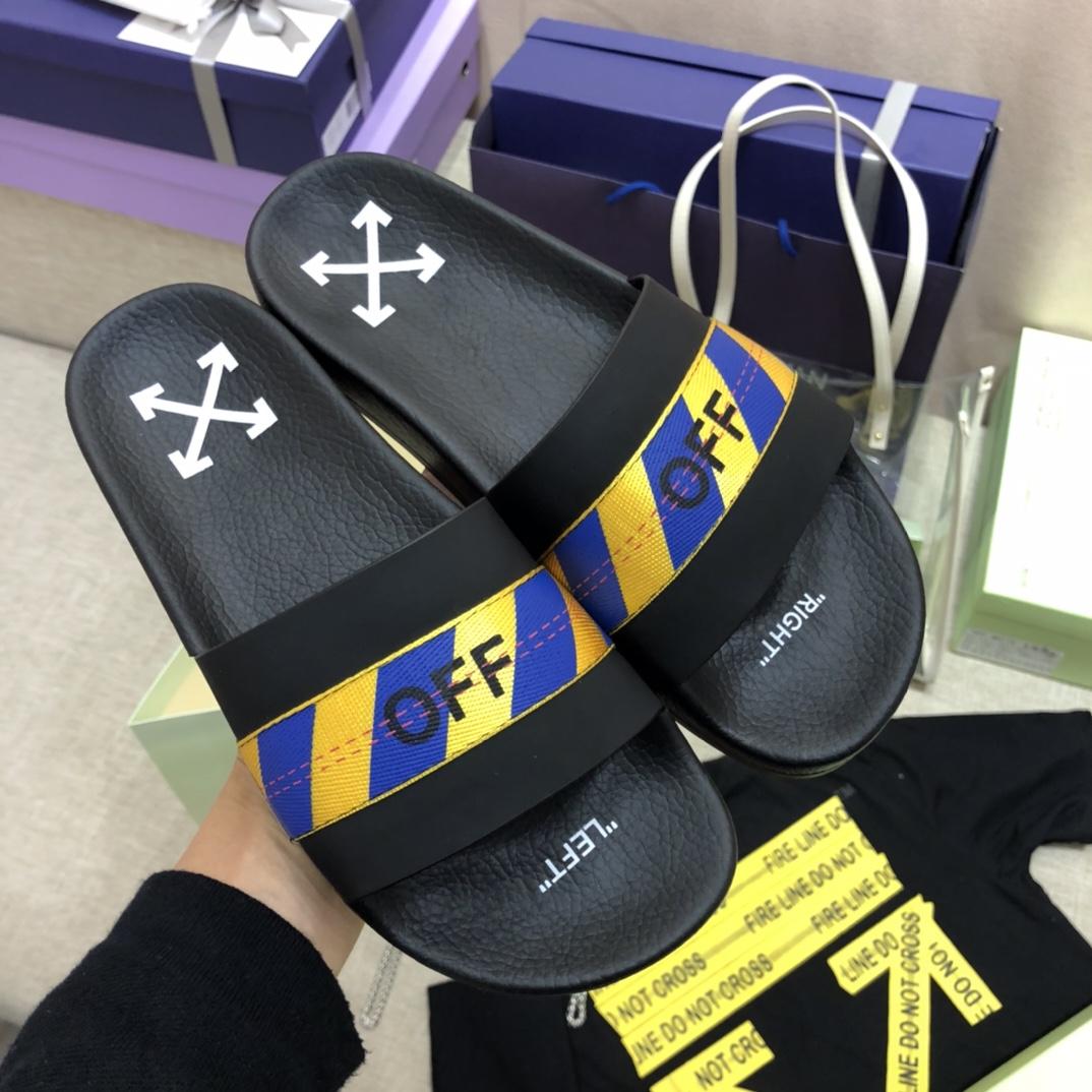 Off White Slides - DopestKickz