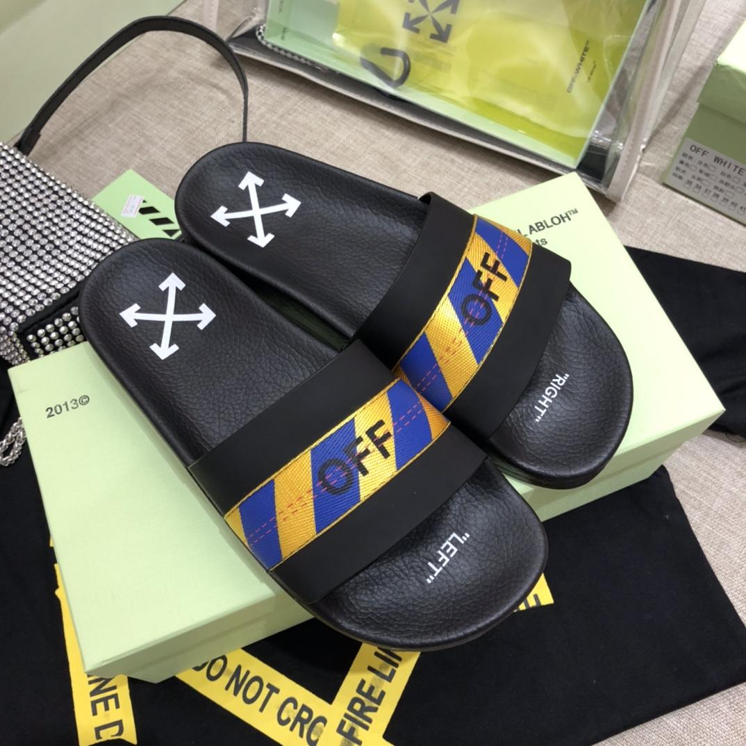 Off White Slides - DopestKickz