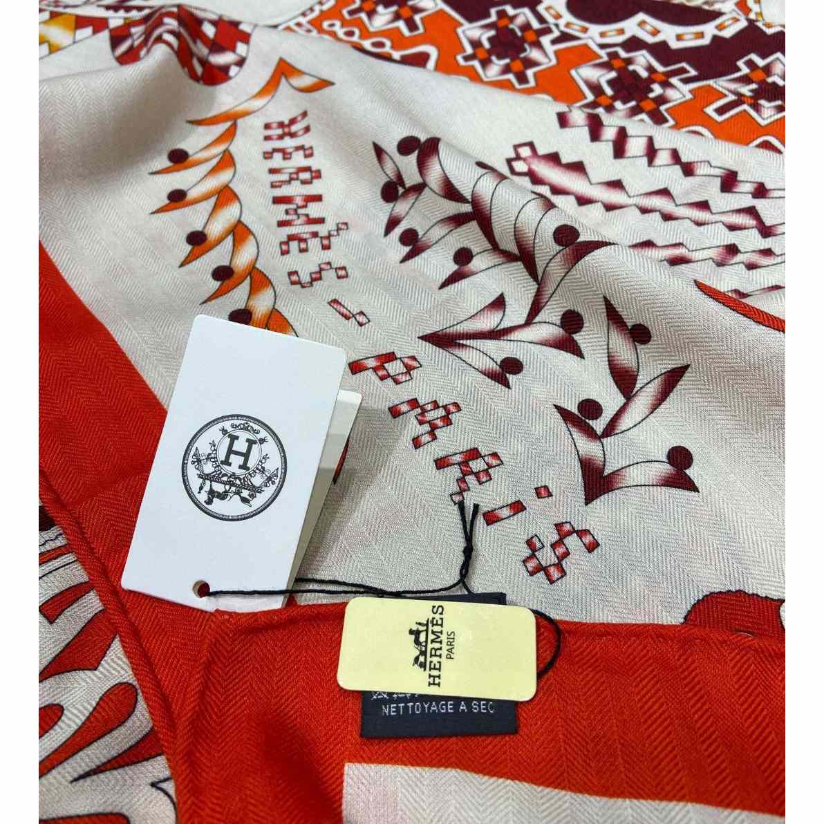 Hermes En Attendant Ulysse Shawl 140 - DopestKickz