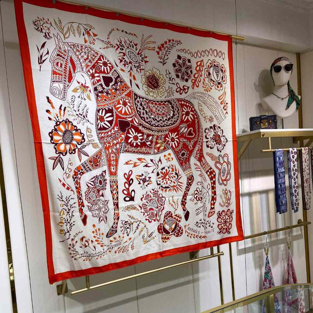 Hermes En Attendant Ulysse Shawl 140 - DopestKickz