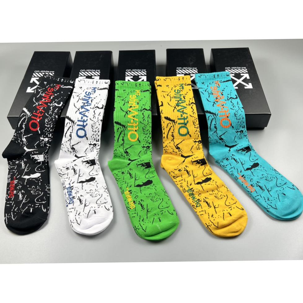 Off White Socks/Box - DopestKickz