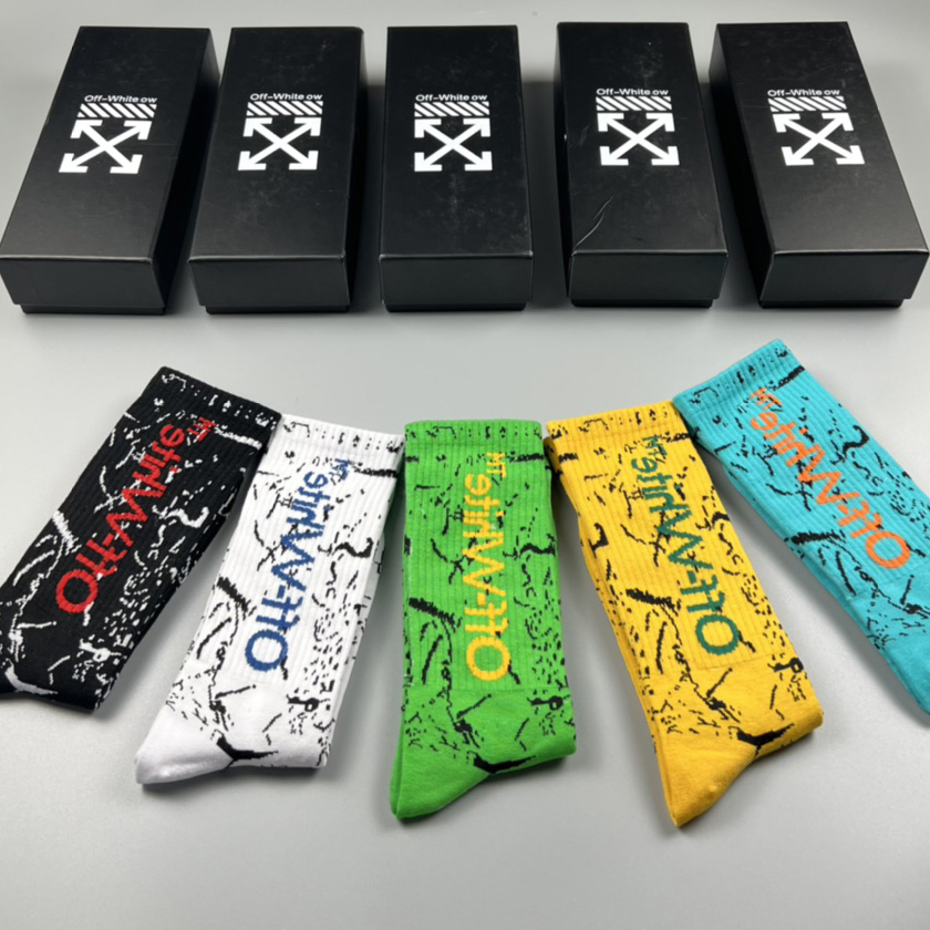 Off White Socks/Box - DopestKickz