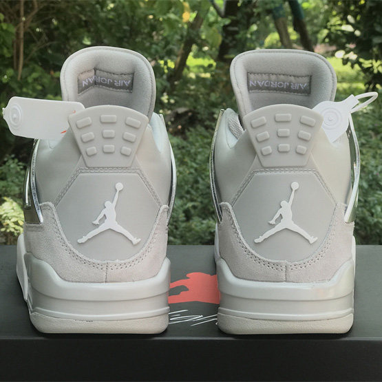 Air Jordan 4 WMNS “Frozen Moments” Sneakers  AQ9129-001  - DopestKickz