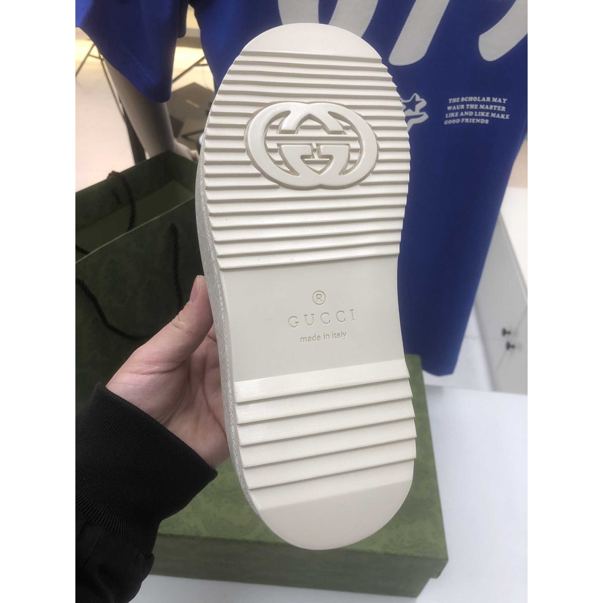 Gucci Women's Platform GG Sandal - DopestKickz
