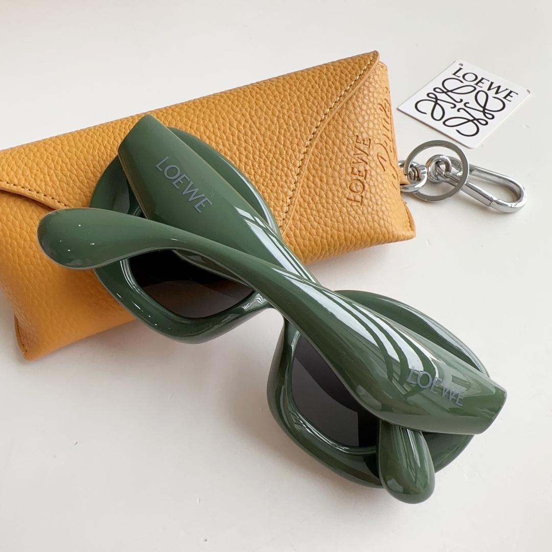 Loewe Inflated Butterfly Sunglasses In Nylon - DopestKickz