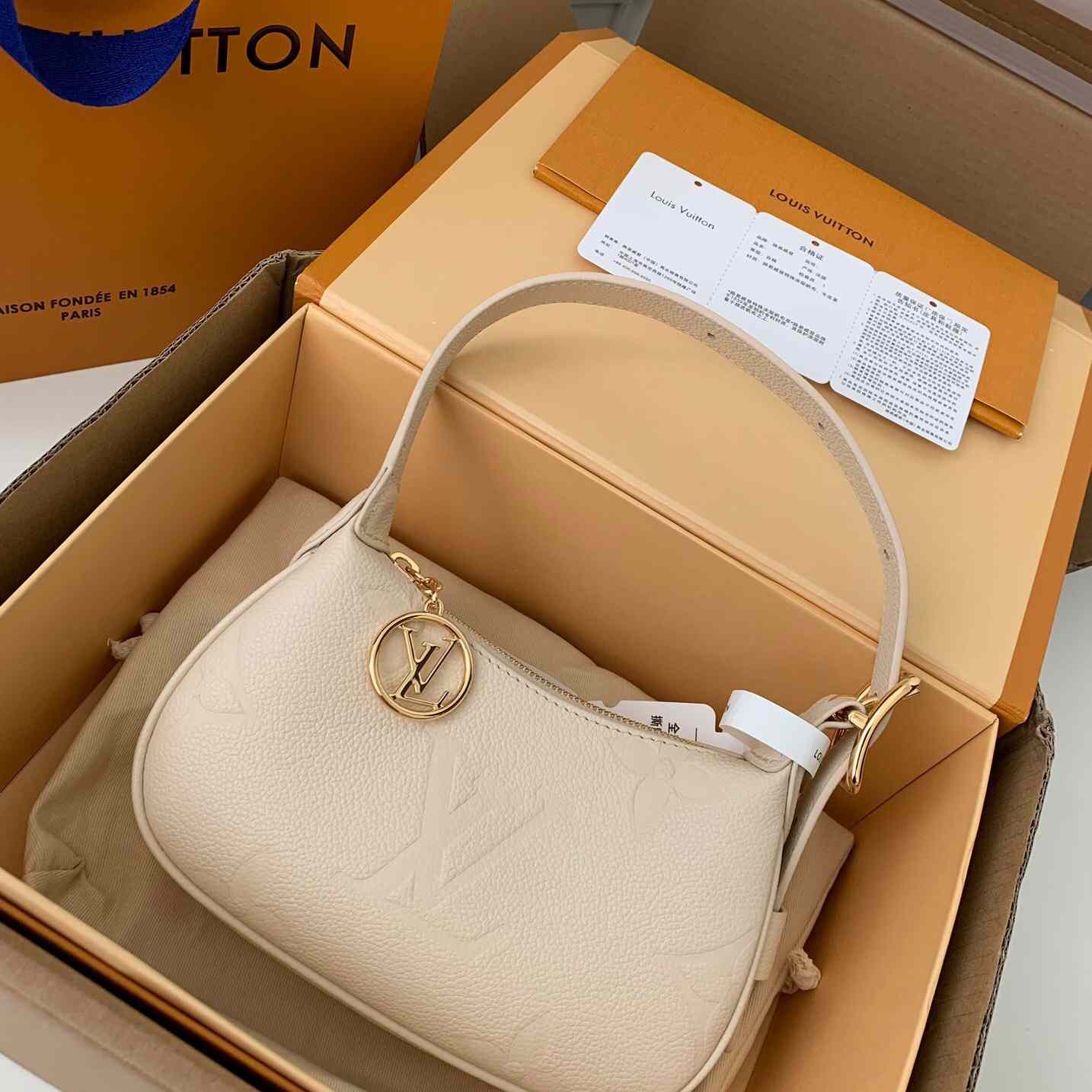 Louis Vuitton Mini Moon Monogram Empreinte (20.5*11*5cm)     M82519 - DopestKickz