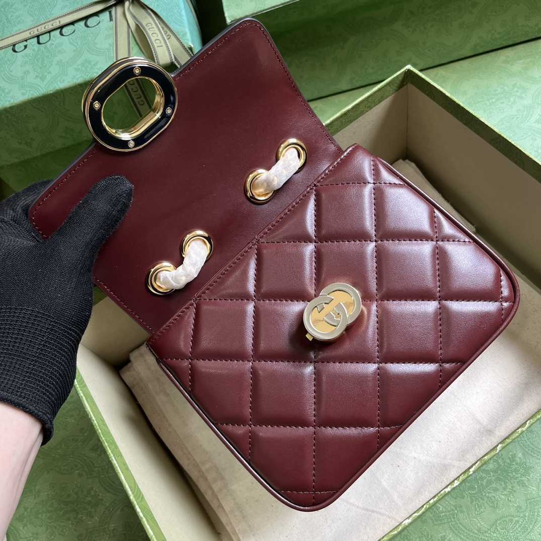 Gucci Deco Mini Shoulder Bag (18-14.5-8cm) - DopestKickz