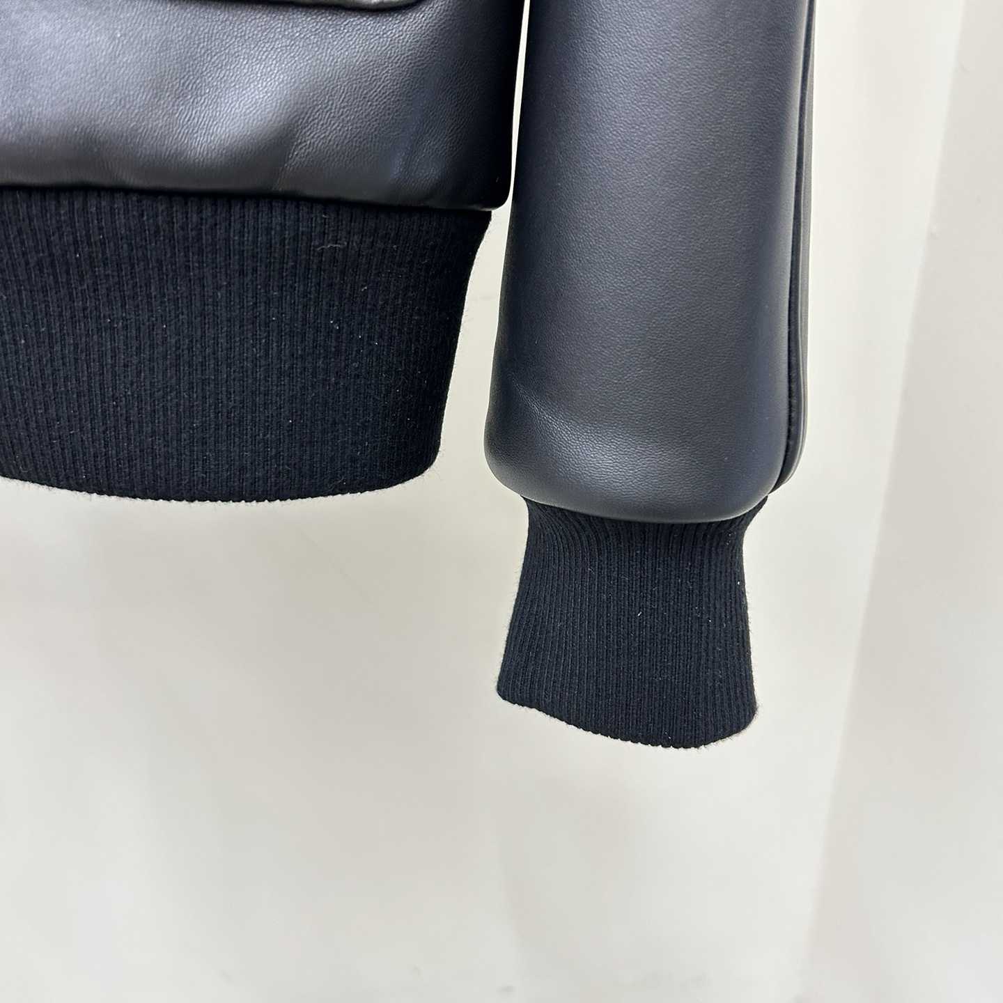 Gucci GG Leather Jacket - DopestKickz