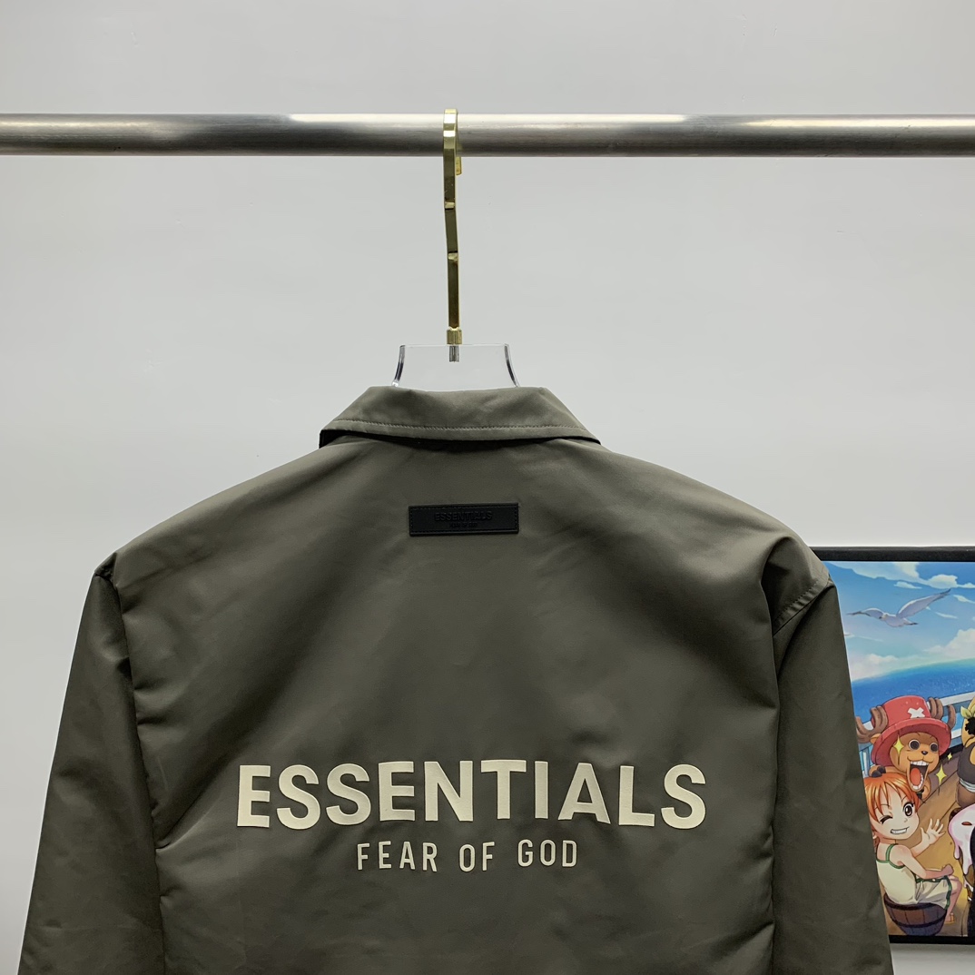 Fear Of God Essential Coaches Jacket - DopestKickz