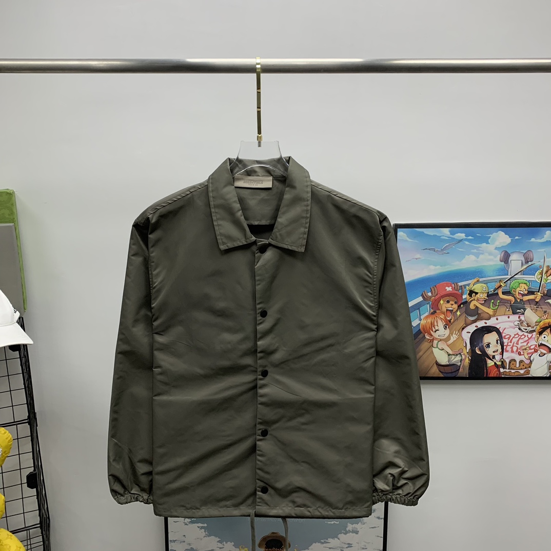 Fear Of God Essential Coaches Jacket - DopestKickz