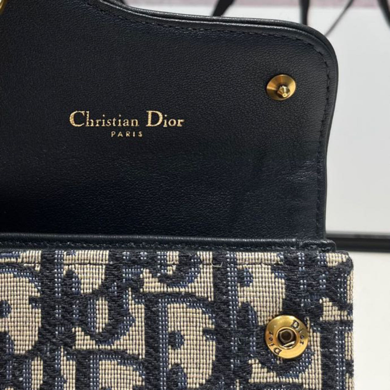 Dior  Saddle Lotus Wallet - DopestKickz