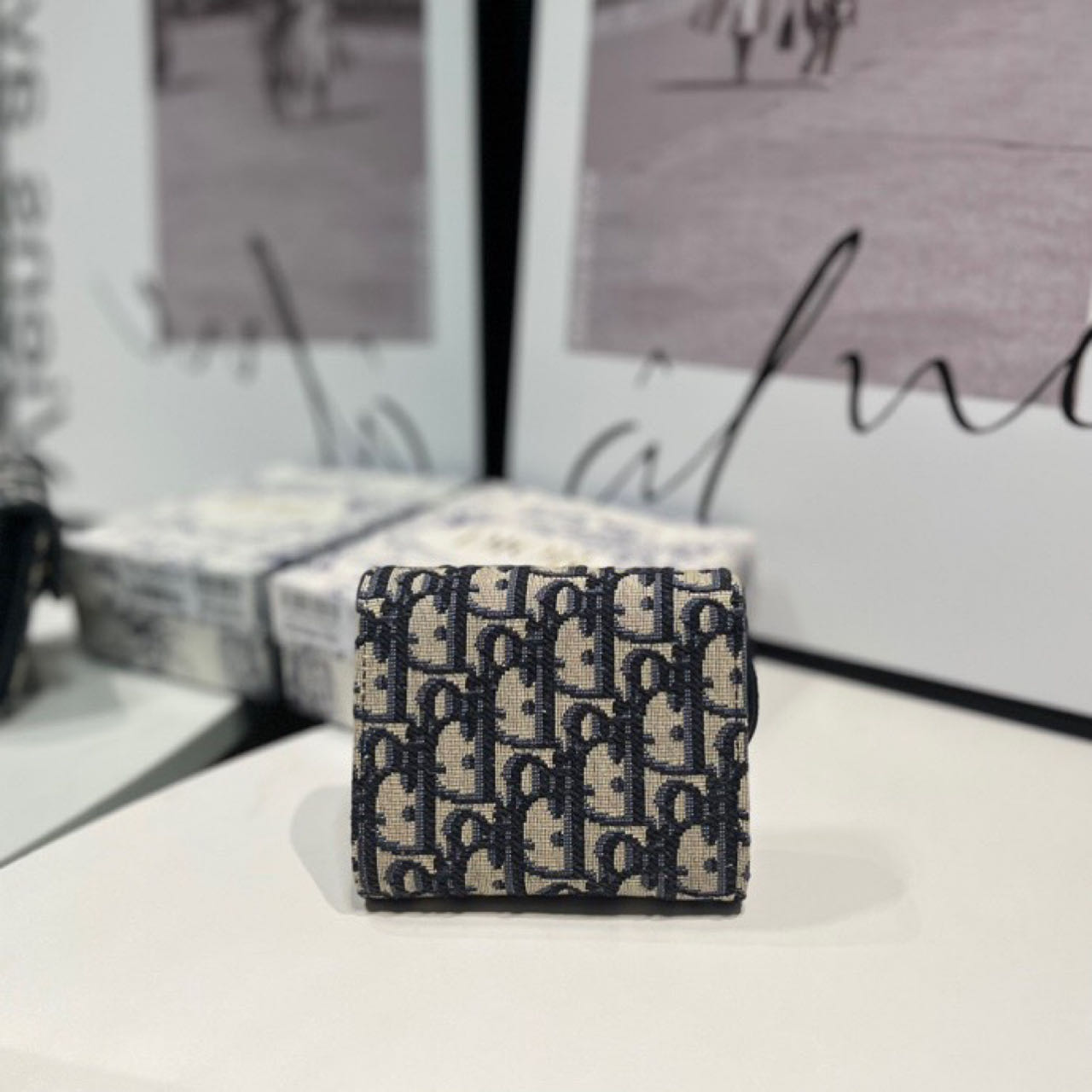 Dior  Saddle Lotus Wallet - DopestKickz
