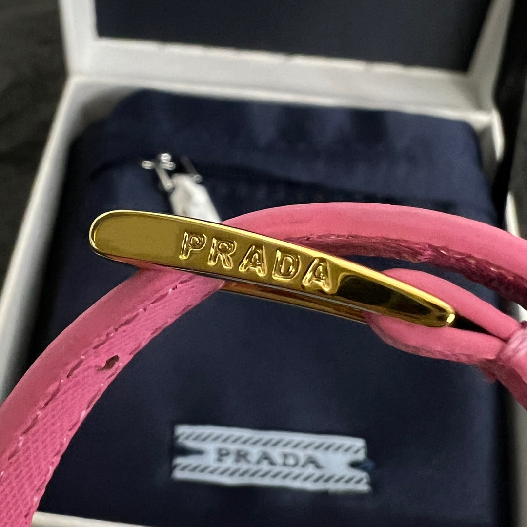Prada Saffiano Leather Bracelet - DopestKickz