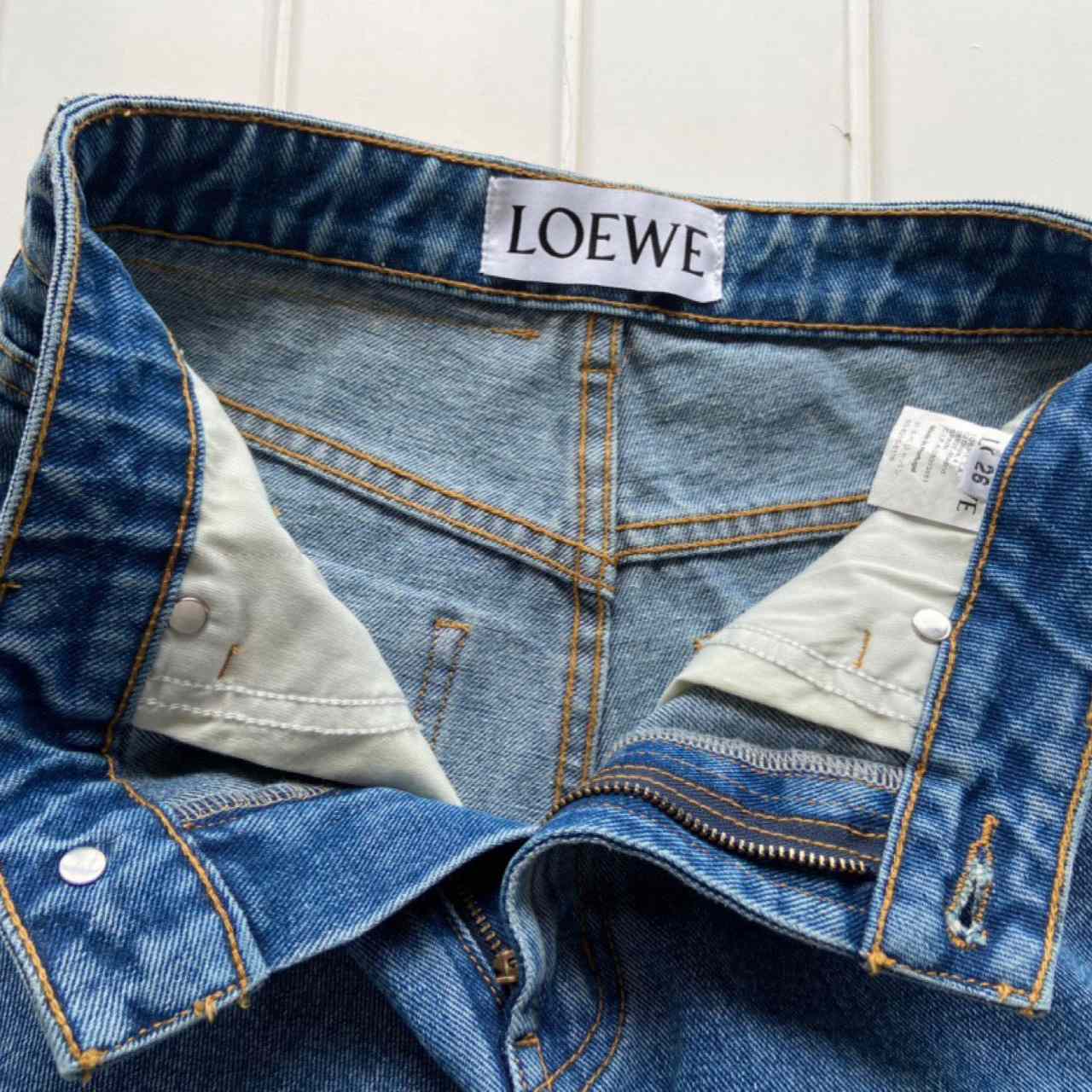 Loewe Anagram Cropped Jeans - DopestKickz