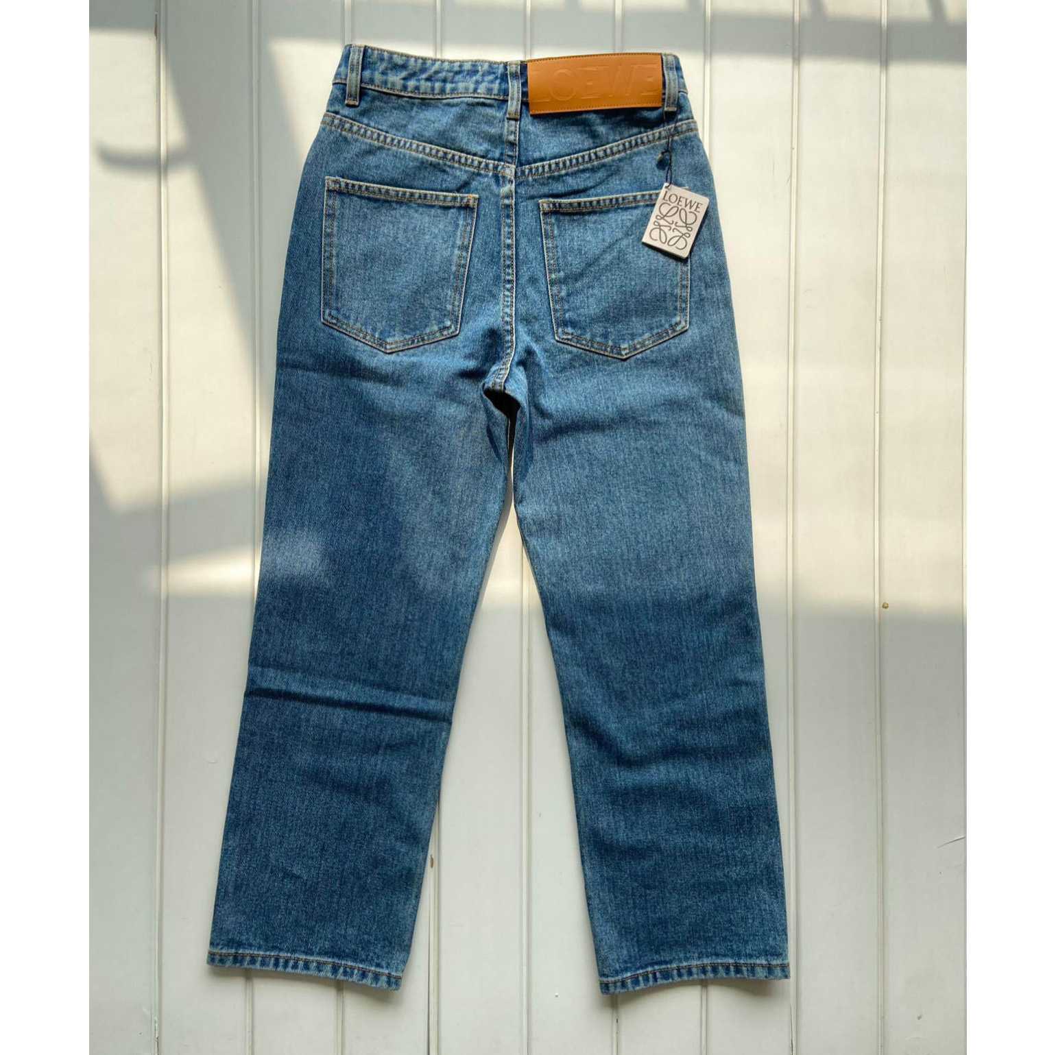 Loewe Anagram Cropped Jeans - DopestKickz