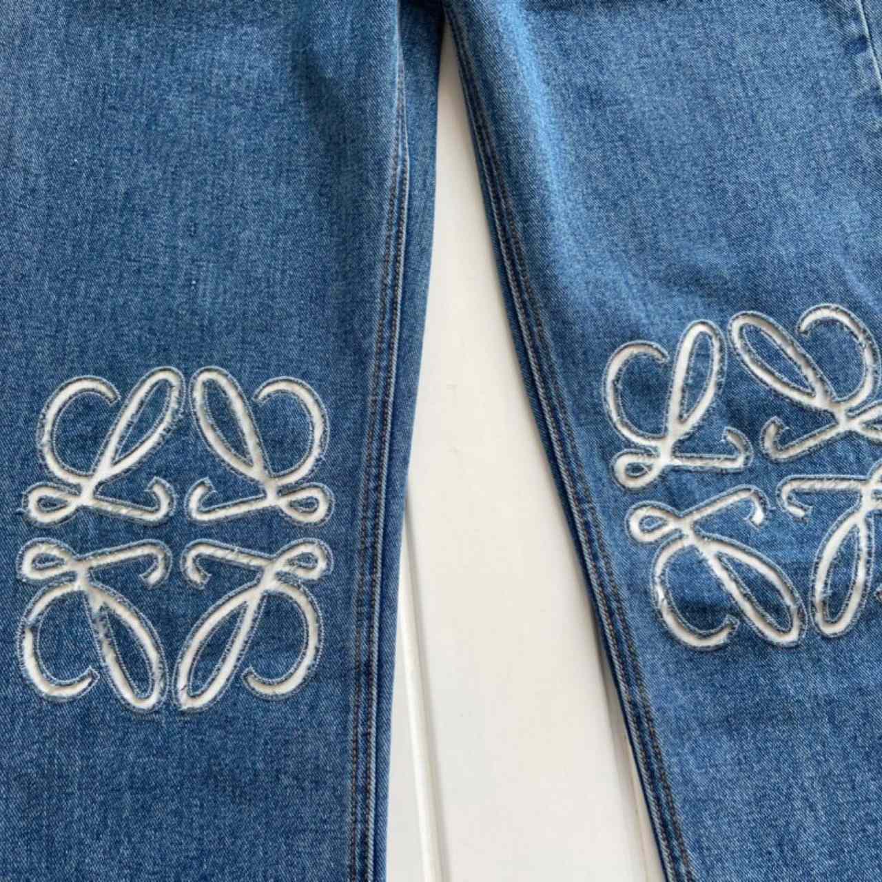 Loewe Anagram Cropped Jeans - DopestKickz