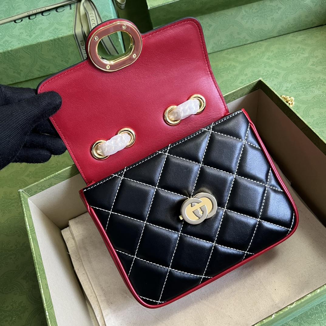 Gucci Deco Mini Shoulder Bag (18-14.5-8cm) - DopestKickz