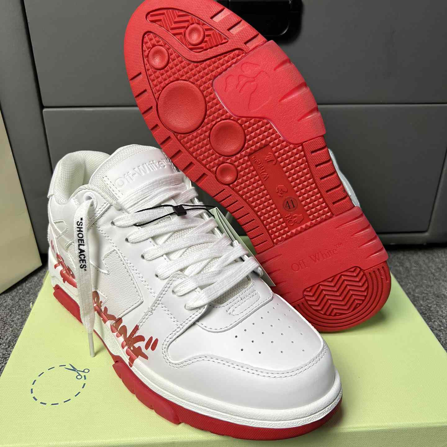Off White Out Of Office Sneakers  - DopestKickz