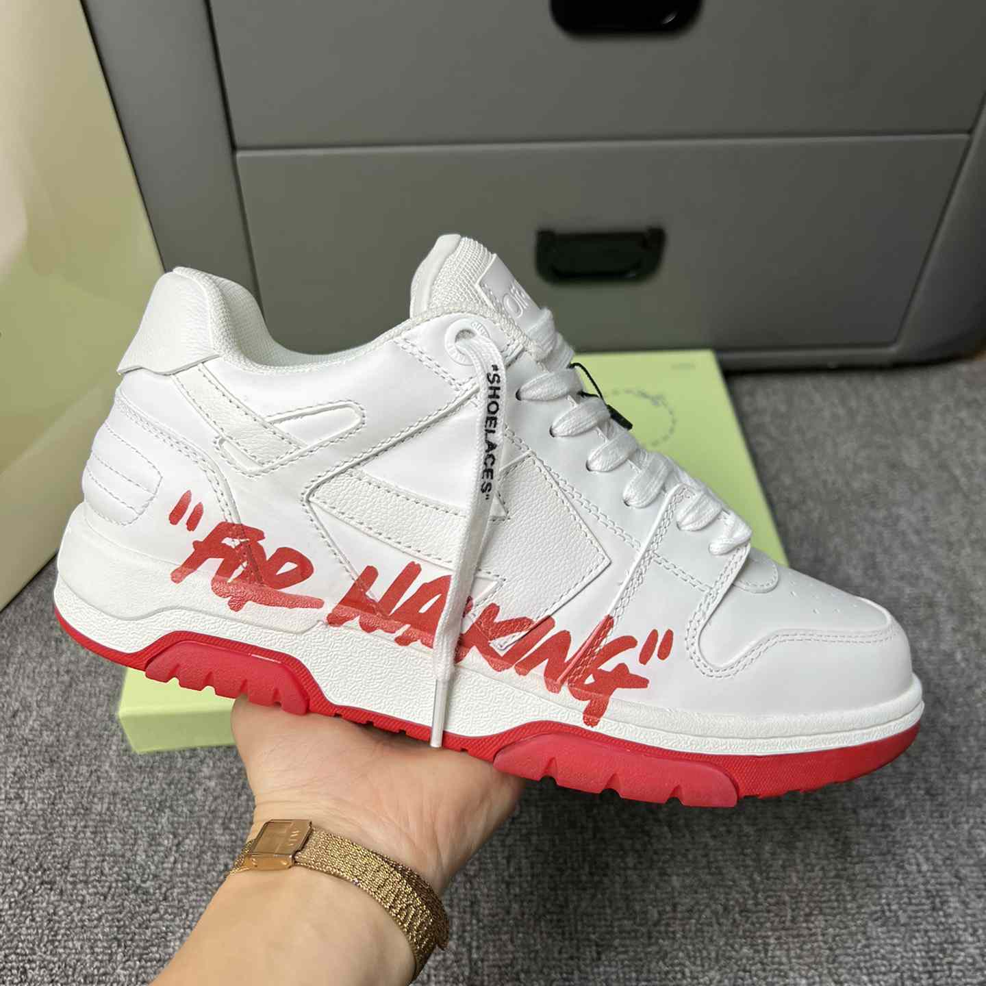 Off White Out Of Office Sneakers  - DopestKickz