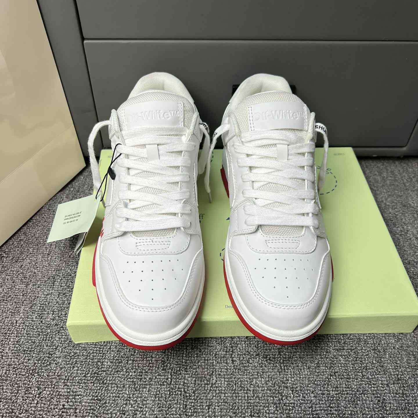 Off White Out Of Office Sneakers  - DopestKickz