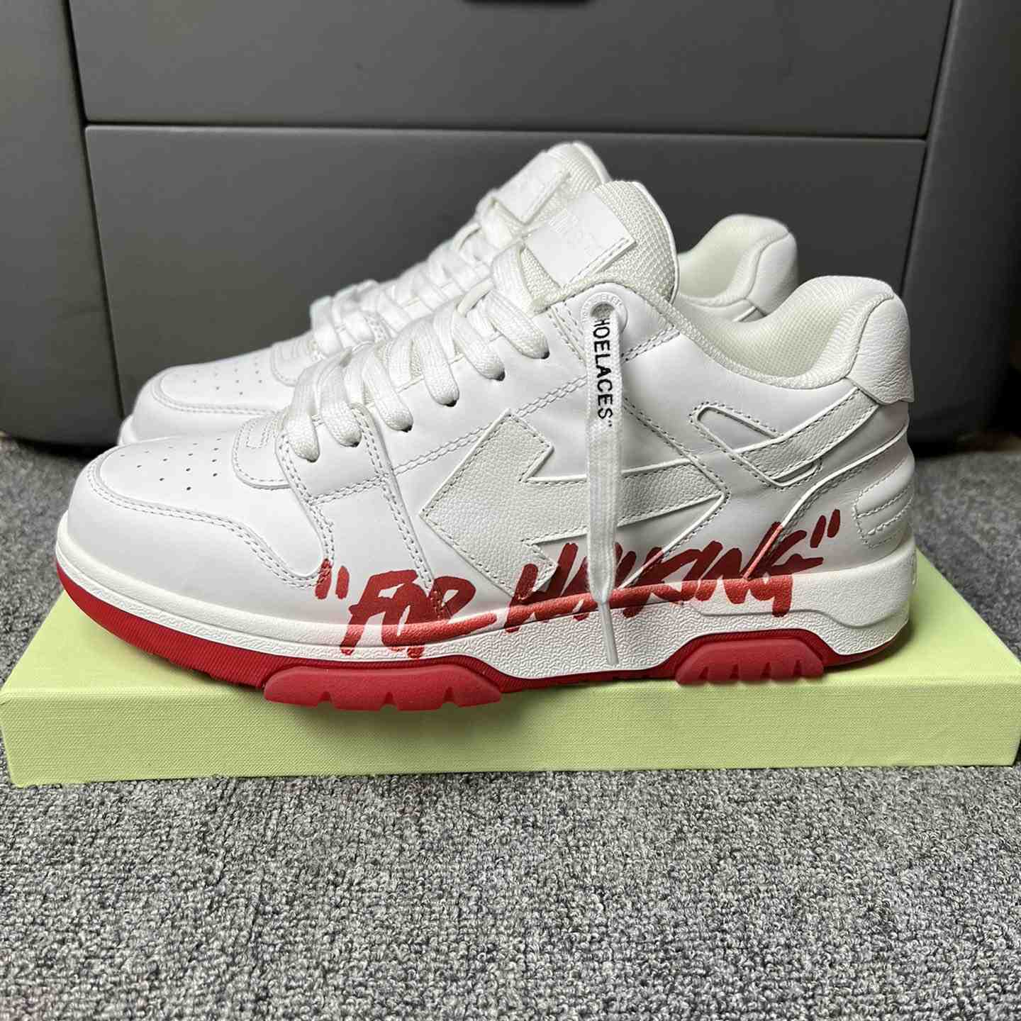 Off White Out Of Office Sneakers  - DopestKickz